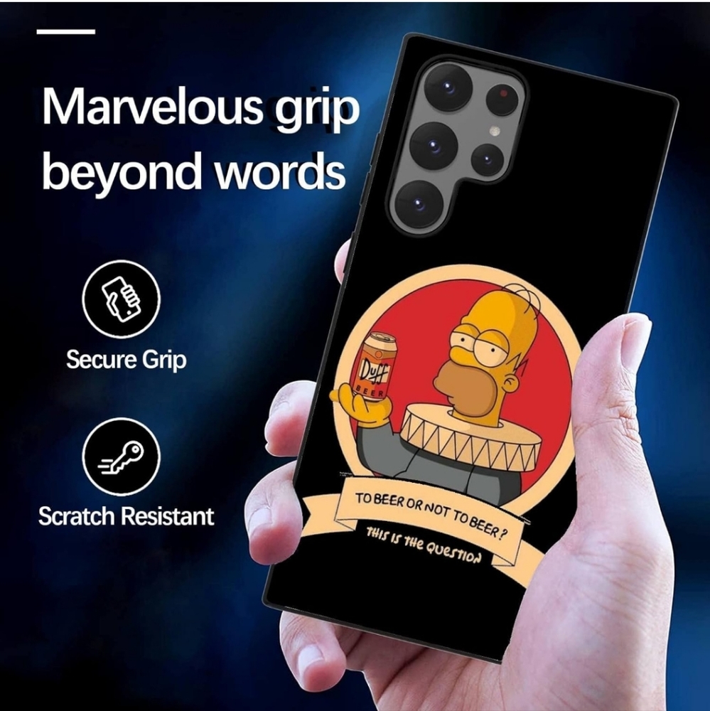 Homer Simpson Samsung S23 Case